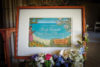 Hawaii wedding welcome board