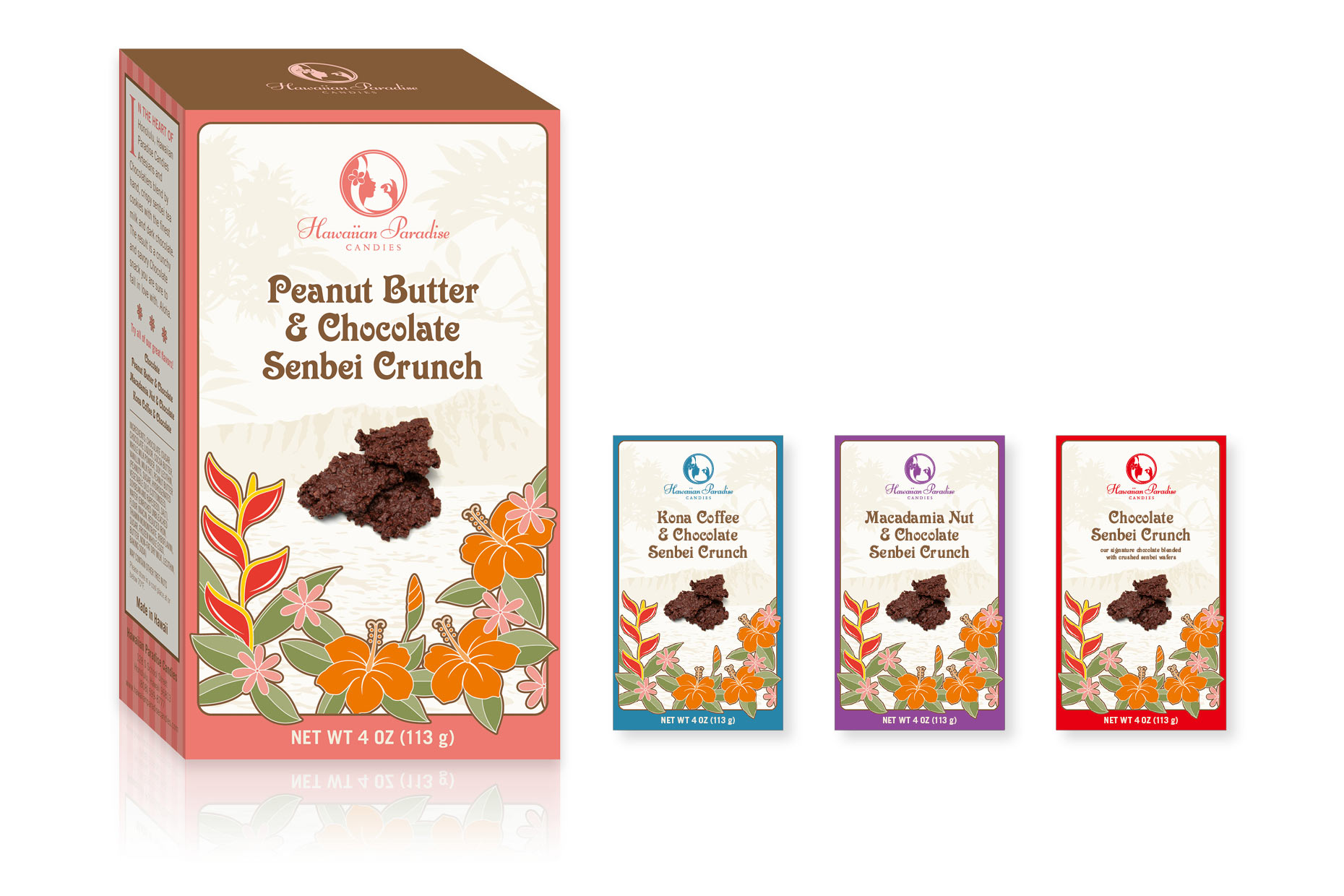 Hawaiian Paradise Candies box