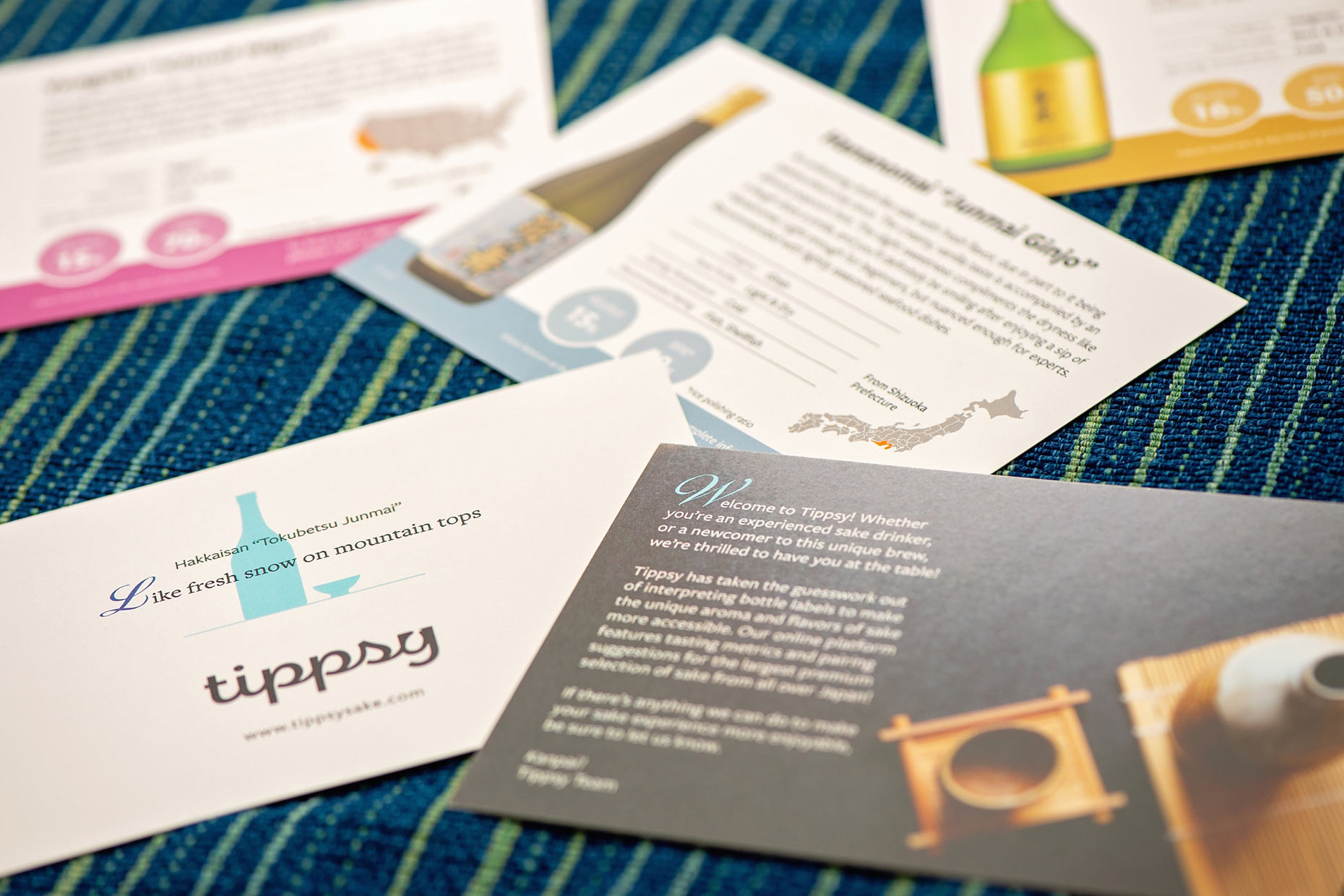 Tippsy Sake cards